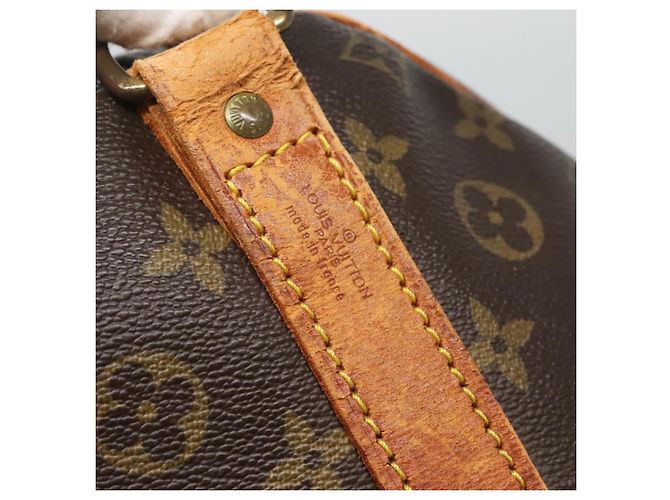 LOUIS VUITTON Monogram Keepall Bandouliere 55 Bolsa Boston M41414 LV Auth BD1228 - vista 9