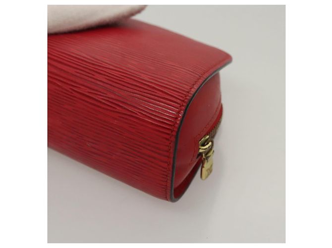 LOUIS VUITTON Epi Dauphine PM Pouch Rosso Castigliano M48447 LV Auth th5819 - vista 16