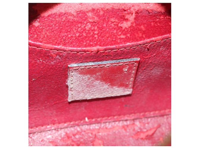 LOUIS VUITTON Epi Dauphine PM Pouch Rosso Castigliano M48447 LV Auth th5819 - vista 9
