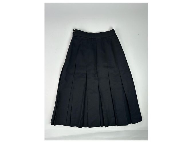 Gonna vintage Givenchy nera 36/S Nero - vista 2