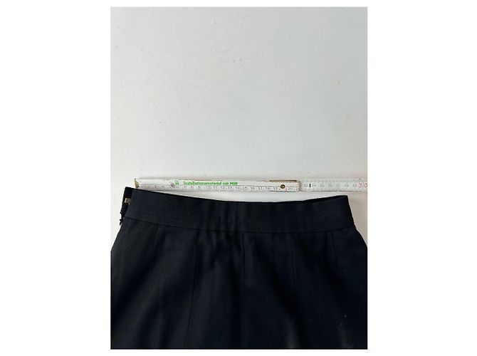 Gonna vintage Givenchy nera 36/S Nero - vista 6