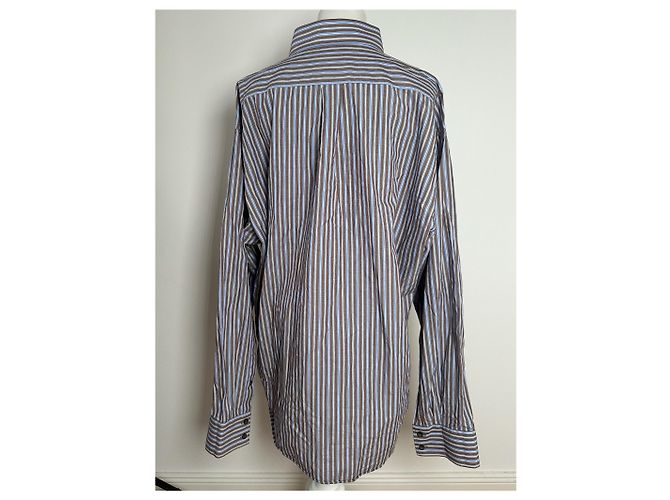 Camisa listrada vintage Yves Saint Laurent Multicor - vista 3