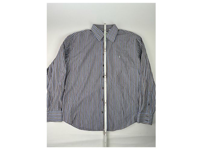 Camisa listrada vintage Yves Saint Laurent Multicor - vista 5
