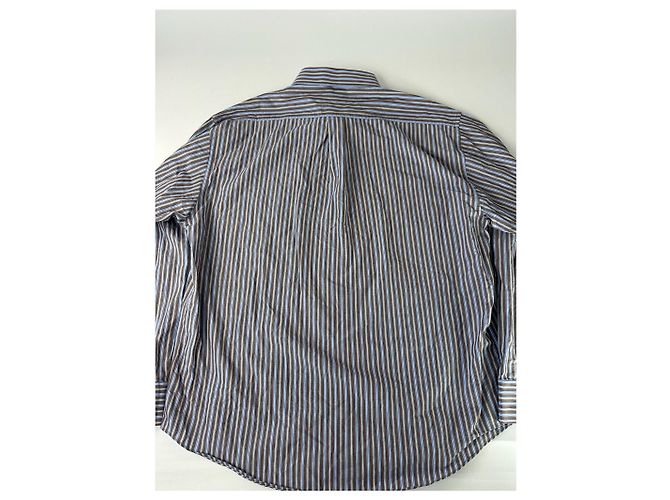 Camisa listrada vintage Yves Saint Laurent Multicor - vista 6