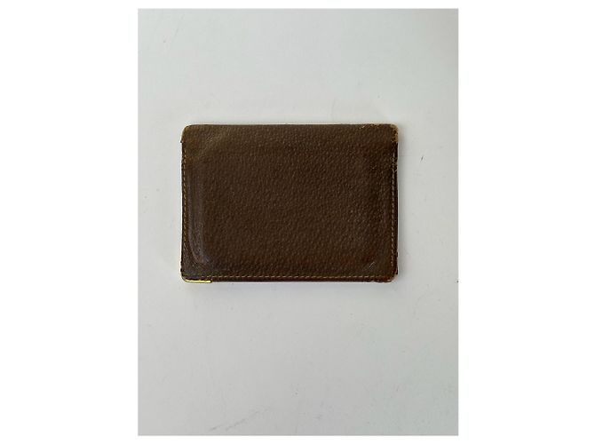 Vintage Gucci Lederkartenhalter braun - Ansicht 3
