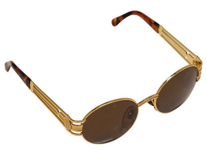 Gafas de sol Fendi con logo de marco dorado SL 7031 - vista 2