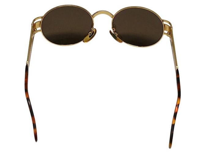 Gafas de sol Fendi con logo de marco dorado SL 7031 - vista 4