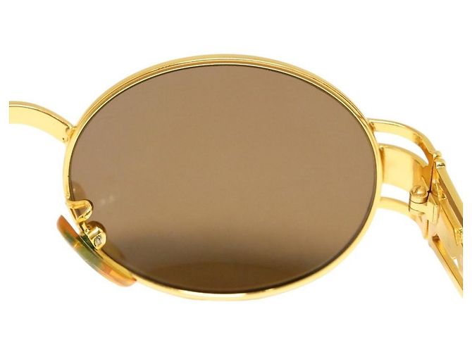 Gafas de sol Fendi con logo de marco dorado SL 7031 - vista 5