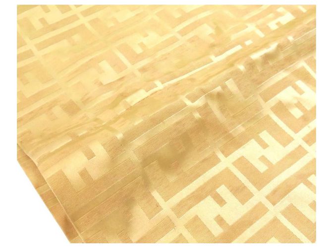 Falda Fendi Zucca Monogram Amarillo Beige - vista 7