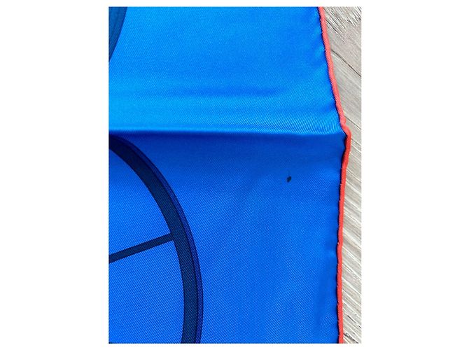 Foulard in seta Hermès Multicolore Springs 90cm - vista 7