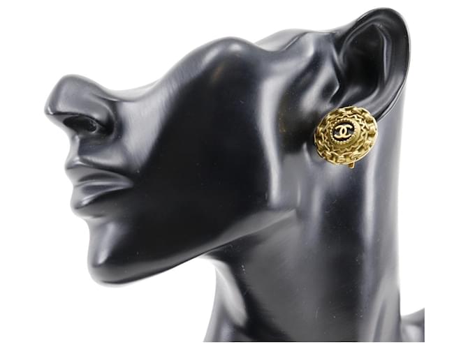 Orecchini Clip Coco Mark di Chanel D'oro - vista 2