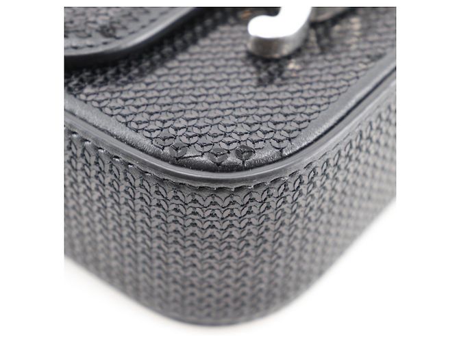 Céline Celine Mini Triomphe Schultertasche Schwarz - Ansicht 4