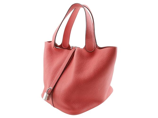 Hermès Borsa Hermes Picotin Lock 22 MM Rosso - vista 2