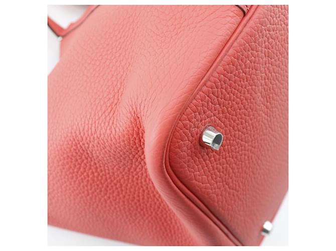 Hermès Borsa Hermes Picotin Lock 22 MM Rosso - vista 4