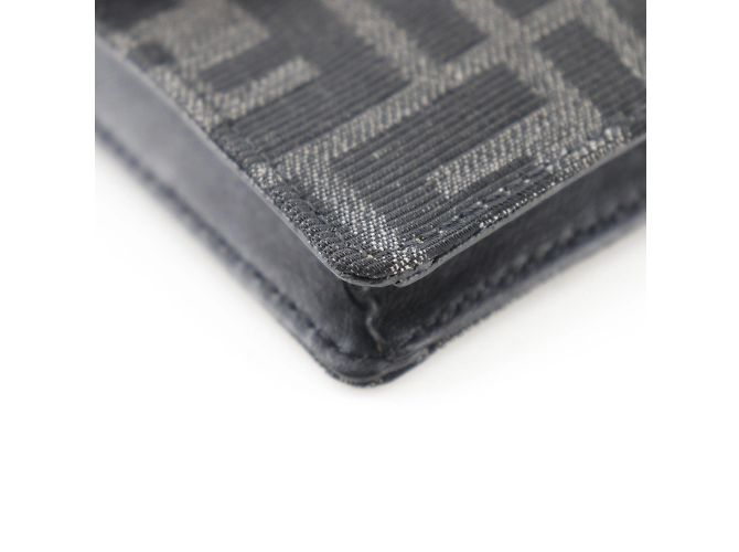 Borsa a Spalla Fendi Marsupio Baguette Nero - vista 4