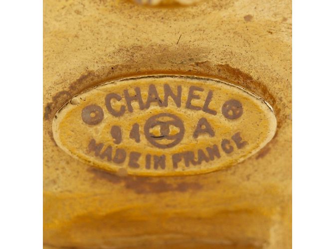 Orecchini Clip Triple COCO di Chanel D'oro - vista 13