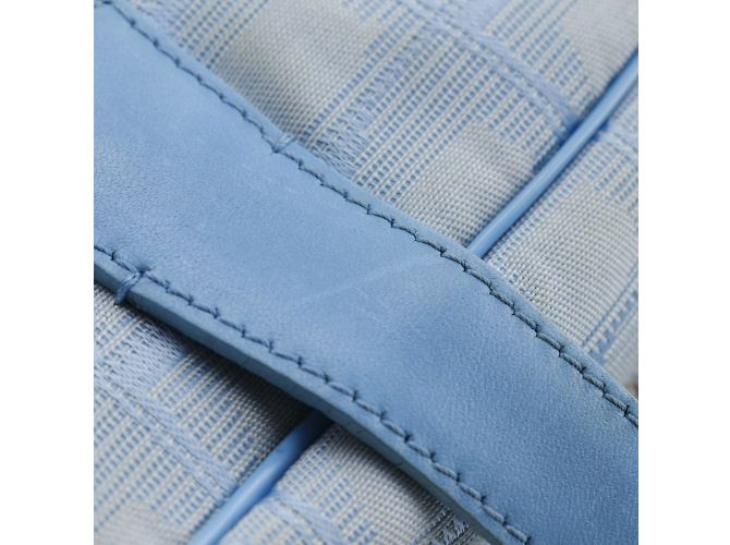 Borsa della nuova linea di viaggio di Chanel Blu chiaro - vista 11