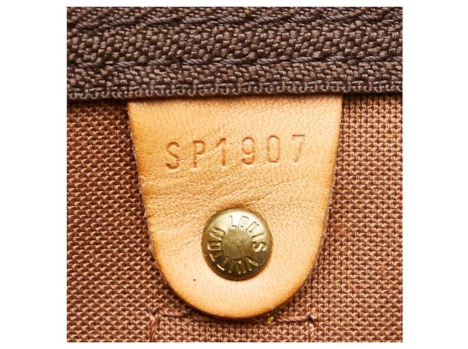 Borsa Boston Keepall 60 Monogram Louis Vuitton Marrone - vista 12