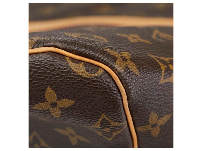 Borsa Boston Keepall 60 Monogram Louis Vuitton Marrone - vista 4