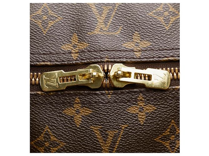 Borsa Boston Keepall 60 Monogram Louis Vuitton Marrone - vista 9