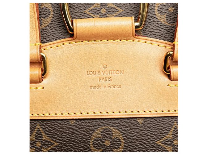 Zaino Montsouris Monogram Louis Vuitton Marrone Monogramma - vista 10
