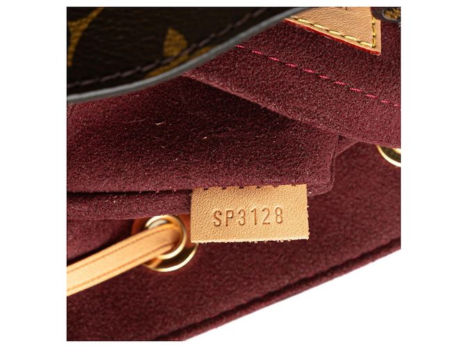 Zaino Montsouris Monogram Louis Vuitton Marrone Monogramma - vista 12