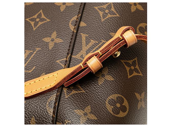 Zaino Montsouris Monogram Louis Vuitton Marrone Monogramma - vista 5