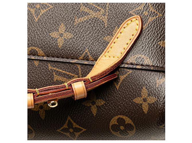 Zaino Montsouris Monogram Louis Vuitton Marrone Monogramma - vista 6