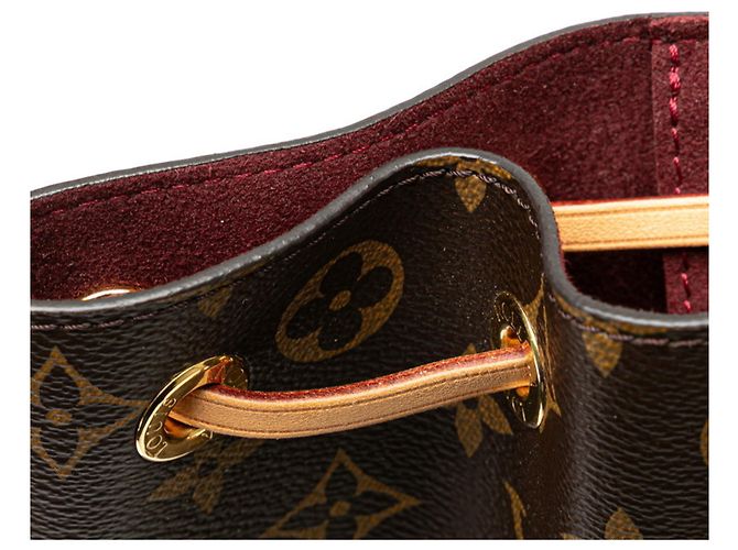 Zaino Montsouris Monogram Louis Vuitton Marrone Monogramma - vista 8