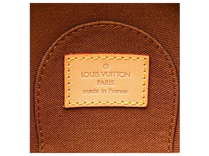 Pochete Mini Ellipse Monogram Louis Vuitton Marrom Monograma - vista 11