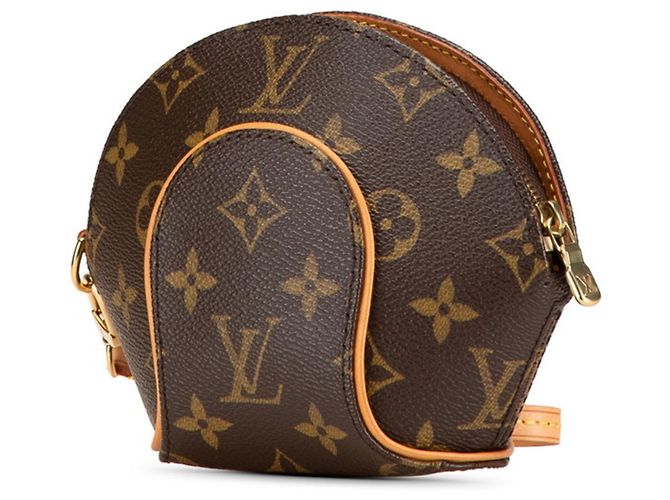 Pochete Mini Ellipse Monogram Louis Vuitton Marrom Monograma - vista 2