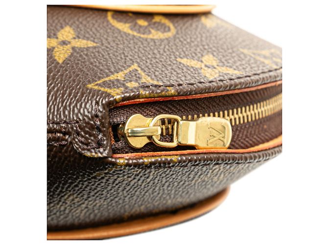 Pochete Mini Ellipse Monogram Louis Vuitton Marrom Monograma - vista 4