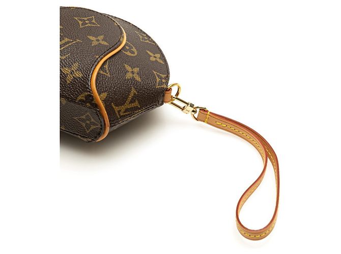 Pochete Mini Ellipse Monogram Louis Vuitton Marrom Monograma - vista 5