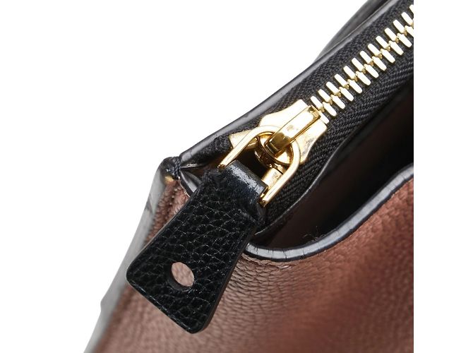 Borsa City Steamer MM di Louis Vuitton Nero Beige - vista 8