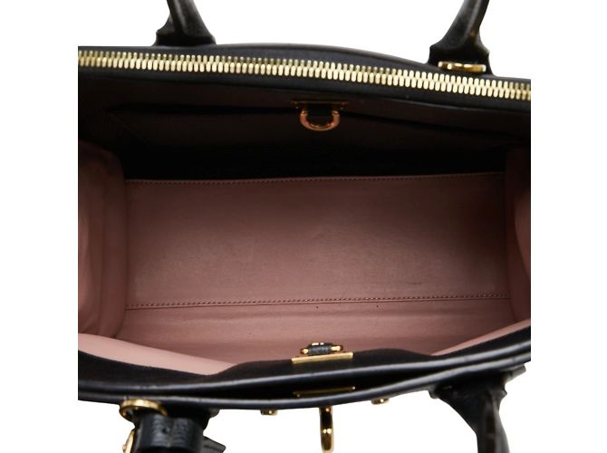 Borsa City Steamer MM di Louis Vuitton Nero Beige - vista 9