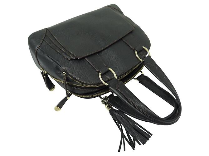 LANCEL ADJANI GM HANDTASCHE + GELDBÖRSE AUS STRUKTURIERTEM LEDER - Ansicht 5
