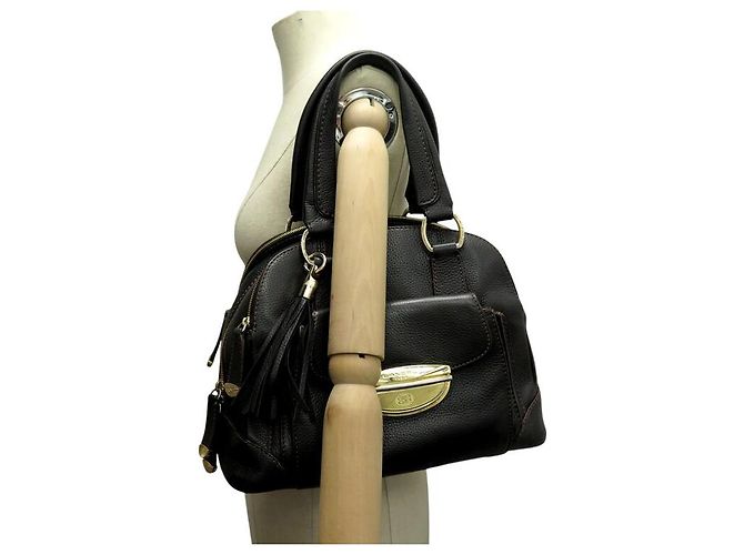 LANCEL ADJANI GM HANDTASCHE + GELDBÖRSE AUS STRUKTURIERTEM LEDER - Ansicht 6
