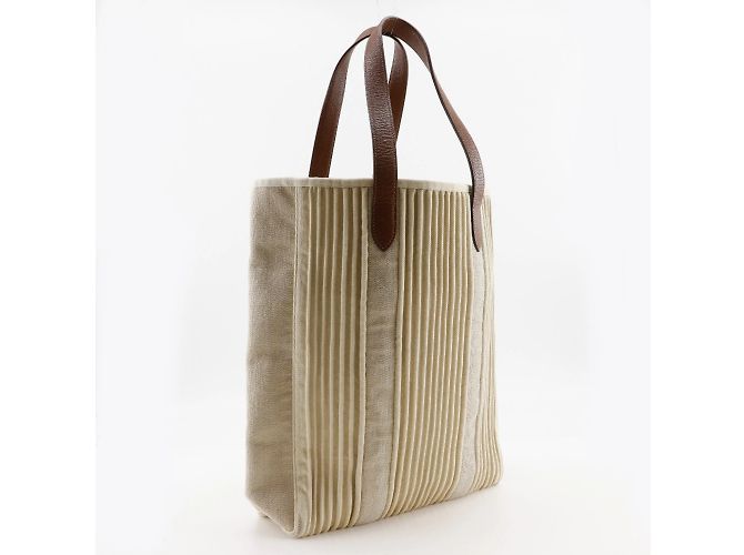 Hermès Cabas Calicut Tasche Beige - Ansicht 3