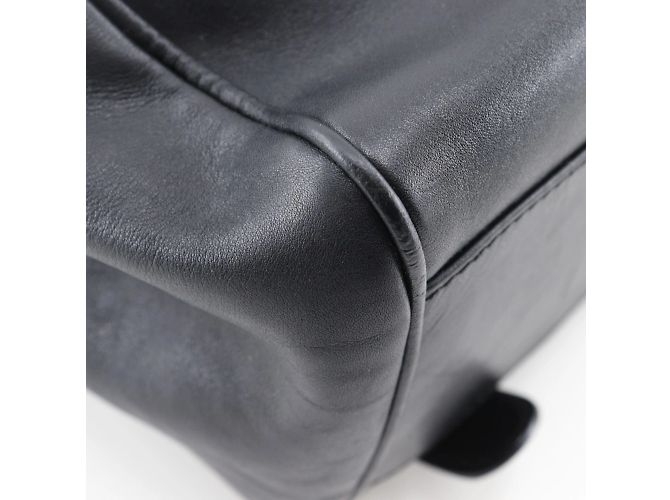 Zaino nero in pelle di vitello Gucci - vista 4