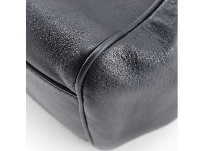 Zaino nero in pelle di vitello Gucci - vista 5