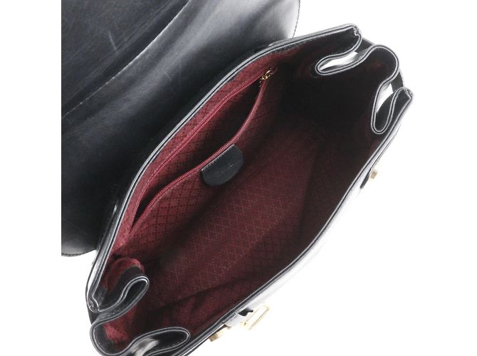 Zaino nero in pelle di vitello Gucci - vista 8