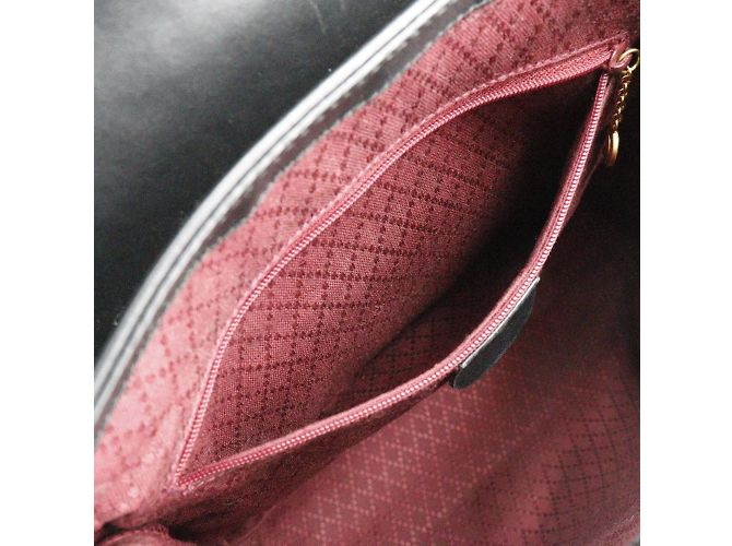 Zaino nero in pelle di vitello Gucci - vista 9