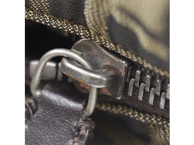Borsa a Spalla Fendi Zucca Marrone - vista 11