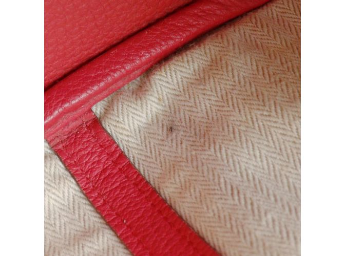 Hermès Borsa Tote PM Hermes Garden Rosa - vista 11