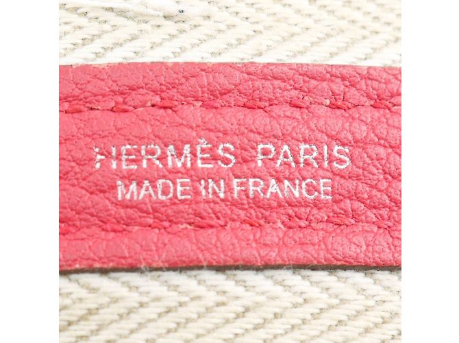 Hermès Borsa Tote PM Hermes Garden Rosa - vista 15