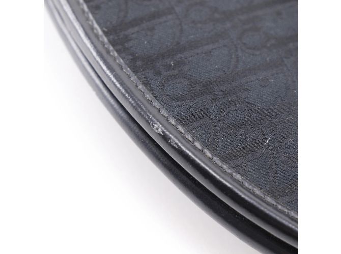 Borsa a Spalla Dior Trotter di Christian Dior Nero - vista 12