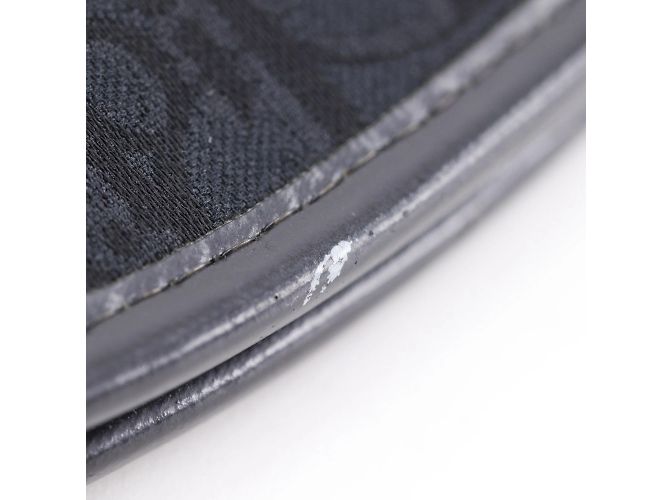 Borsa a Spalla Dior Trotter di Christian Dior Nero - vista 4