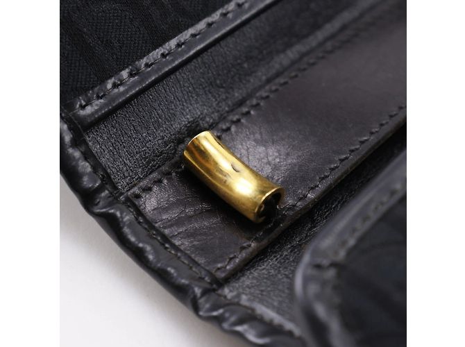 Borsa a Spalla Dior Trotter di Christian Dior Nero - vista 7