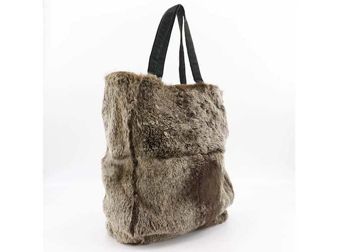 Borsa Tote Chanel Coco Mark Marrone - vista 3