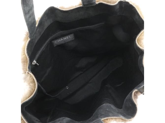 Borsa Tote Chanel Coco Mark Marrone - vista 6